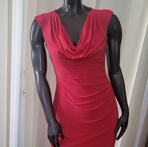 Dress red, Lauren, Size 6
